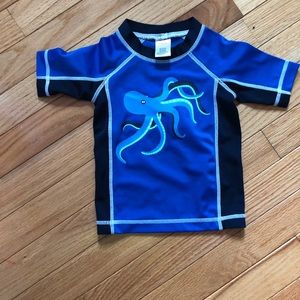 Gymboree swim rash guard- 6-12 months
